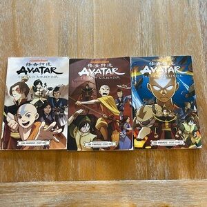 Avatar: The Last Airbender Graphic Novels Set The Promises Parts 1-3